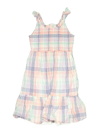 Pre-owned Crewcuts Outlet Kids' Dress In Pink