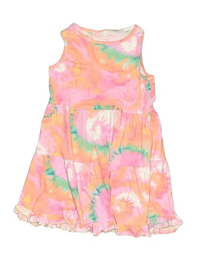Pre-owned Crewcuts Outlet Kids' Dress In Pink