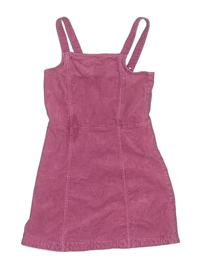 Pre-owned Crewcuts Outlet Kids' Dress In Pink