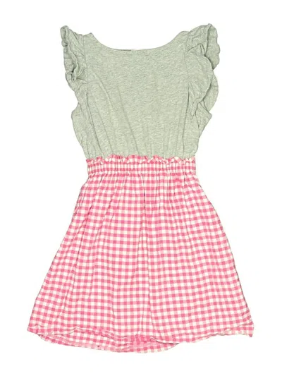 Pre-owned Crewcuts Outlet Kids' Dress In Pink