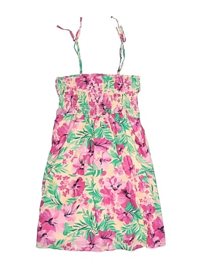 Pre-owned Crewcuts Outlet Kids' Dress In Pink