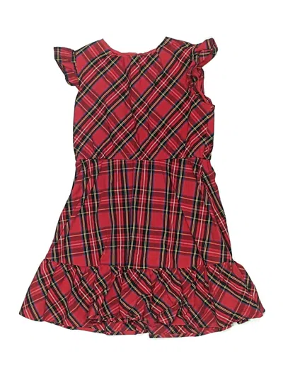 Pre-owned Crewcuts Outlet Kids' Dress In Red