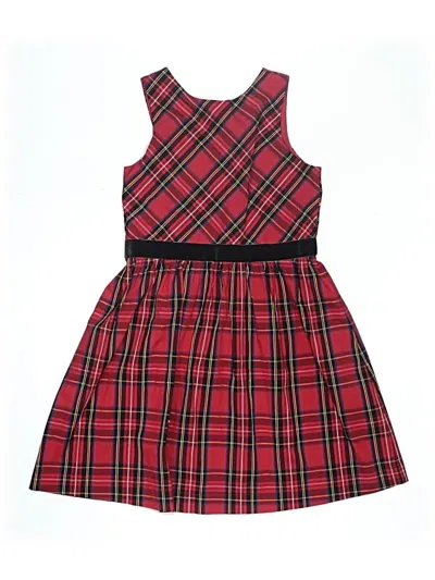 Pre-owned Crewcuts Outlet Kids' Dress In Red