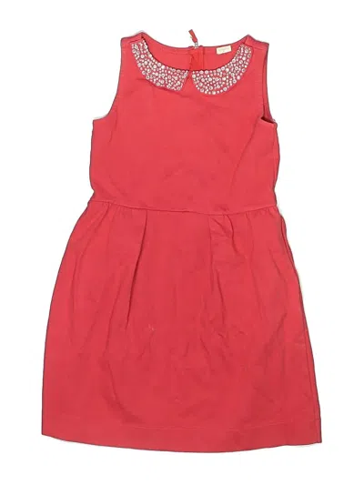 Pre-owned Crewcuts Outlet Kids' Dress In Red