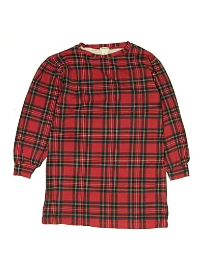 Pre-owned Crewcuts Outlet Kids' Dress In Red