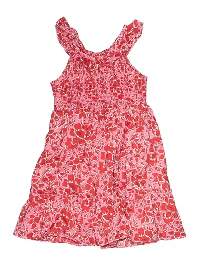Pre-owned Crewcuts Outlet Kids' Dress In Red