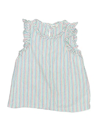 Pre-owned Crewcuts Outlet Kids' Dress In White