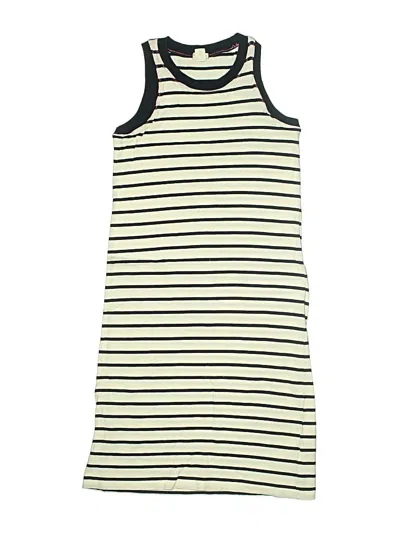 Pre-owned Crewcuts Outlet Kids' Dress In White