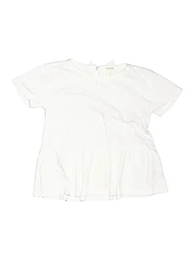 Pre-owned Crewcuts Outlet Kids' Dress In White