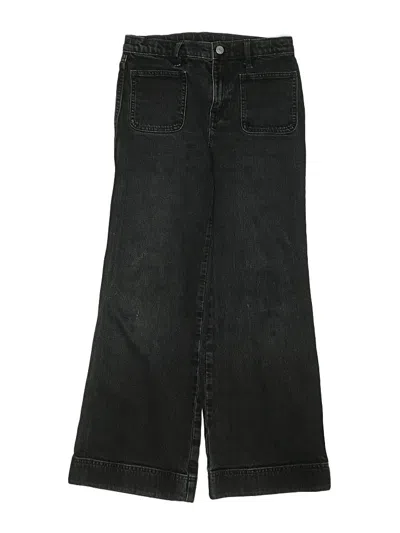 Pre-owned Crewcuts Outlet Kids' Jeans In Black