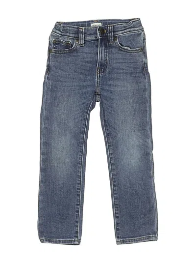 Pre-owned Crewcuts Outlet Kids' Jeans In Blue