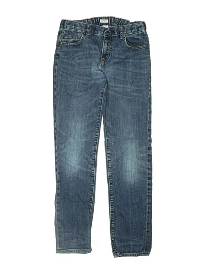 Pre-owned Crewcuts Outlet Kids' Jeans In Blue