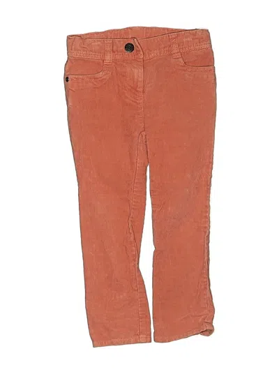 Pre-owned Crewcuts Outlet Kids' Jeans In Orange