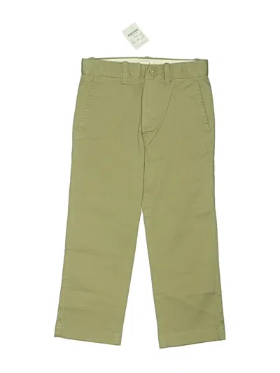 Crewcuts Outlet Kids' Khaki Pant In Green
