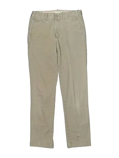 Pre-owned Crewcuts Outlet Kids' Khaki Pant In Tan