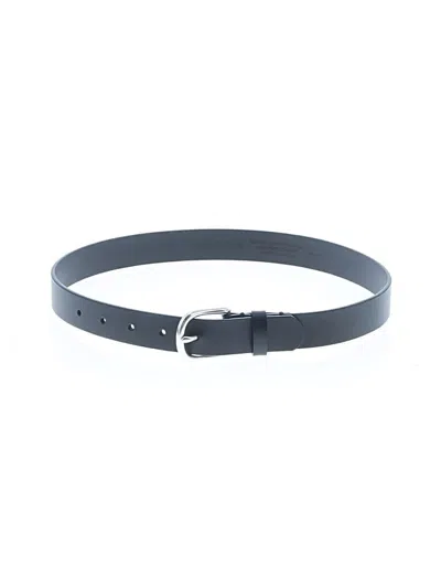 Pre-owned Crewcuts Outlet Kids' Leather Belt In Black