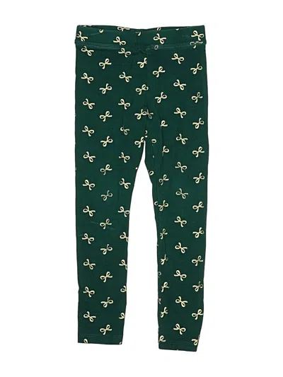 Pre-owned Crewcuts Outlet Kids' Leggings In Green