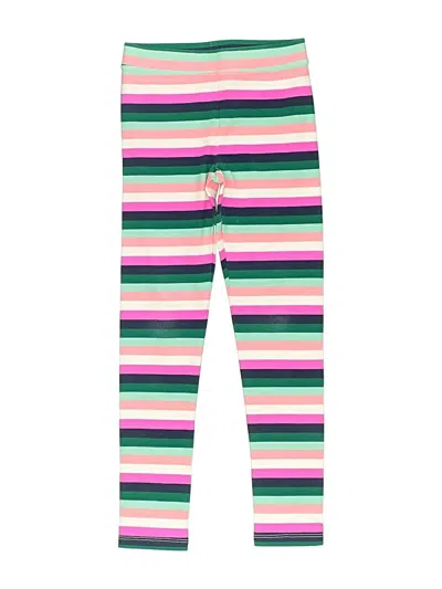 Pre-owned Crewcuts Outlet Kids' Leggings In Pink