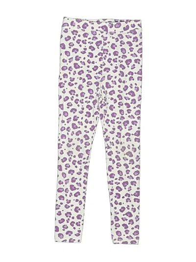 Pre-owned Crewcuts Outlet Kids' Leggings In Purple