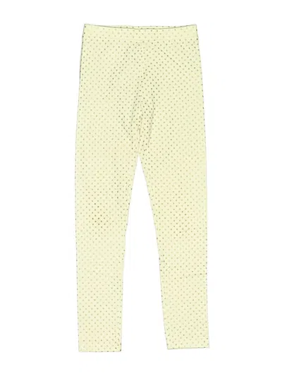 Pre-owned Crewcuts Outlet Kids' Leggings In Yellow
