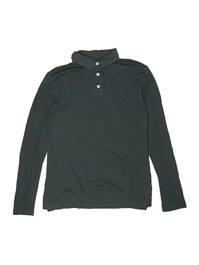 Pre-owned Crewcuts Outlet Kids' Long Sleeve Top Gray Tops