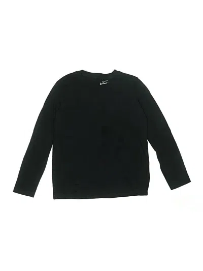 Pre-owned Crewcuts Outlet Kids' Long Sleeve T-shirt In Black