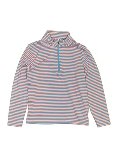 Pre-owned Crewcuts Outlet Kids' Long Sleeve Turtleneck In Blue