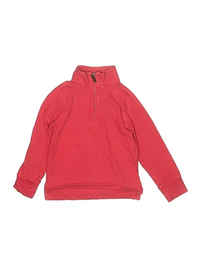 Pre-owned Crewcuts Outlet Kids' Long Sleeve Turtleneck In Red