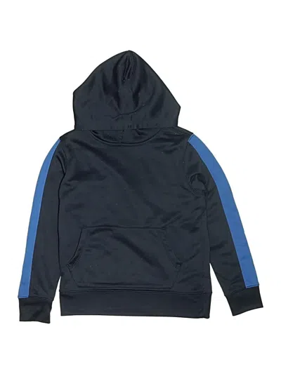 Pre-owned Crewcuts Outlet Kids' Pullover Hoodie In Blue