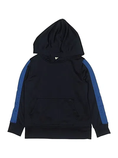 Pre-owned Crewcuts Outlet Kids' Pullover Hoodie In Blue