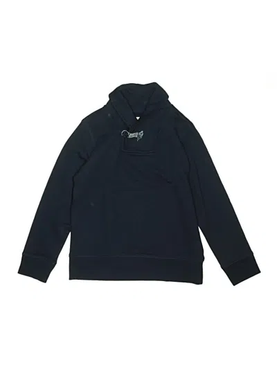 Pre-owned Crewcuts Outlet Kids' Pullover Hoodie In Blue