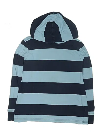 Pre-owned Crewcuts Outlet Kids' Pullover Hoodie In Blue
