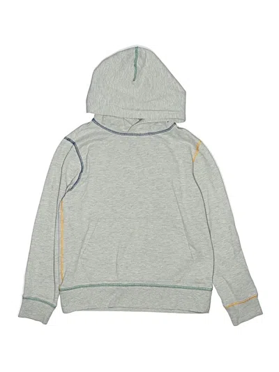 Pre-owned Crewcuts Outlet Kids' Pullover Hoodie In Gray