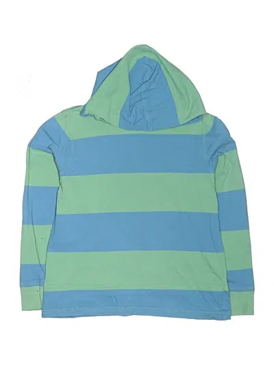 Pre-owned Crewcuts Outlet Kids' Pullover Hoodie In Green