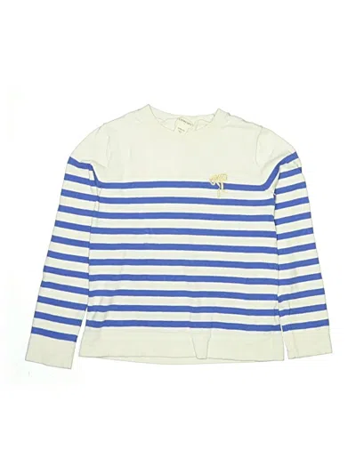 Pre-owned Crewcuts Outlet Kids' Pullover Sweater In Blue