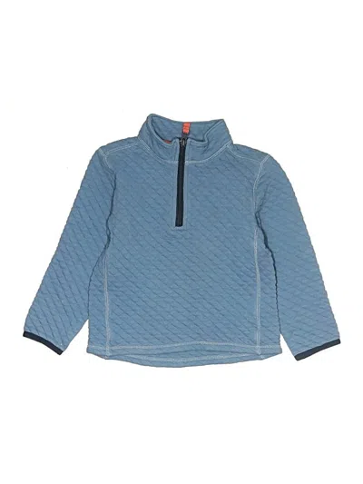 Pre-owned Crewcuts Outlet Kids' Pullover Sweater In Blue