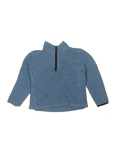 Pre-owned Crewcuts Outlet Kids' Pullover Sweater In Blue