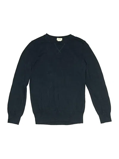 Pre-owned Crewcuts Outlet Kids' Pullover Sweater In Blue