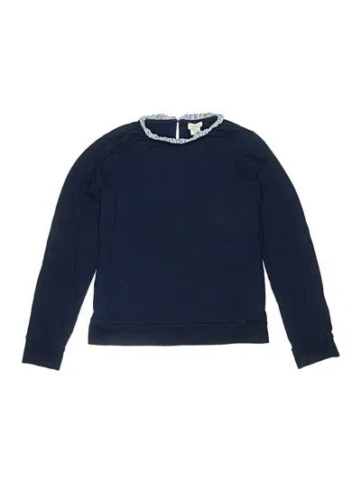 Pre-owned Crewcuts Outlet Kids' Pullover Sweater In Blue