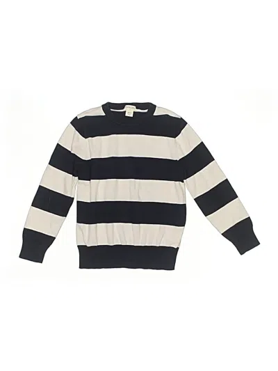 Pre-owned Crewcuts Outlet Kids' Pullover Sweater In Gray