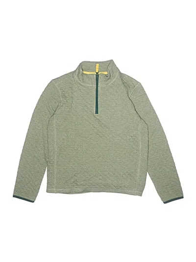 Pre-owned Crewcuts Outlet Kids' Pullover Sweater In Green
