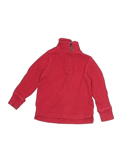 Pre-owned Crewcuts Outlet Kids' Pullover Sweater In Red