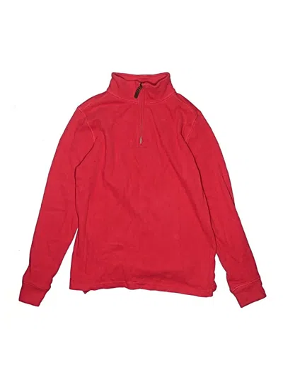 Pre-owned Crewcuts Outlet Kids' Pullover Sweater In Red