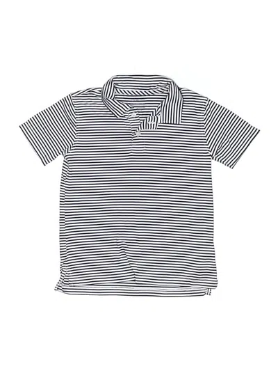 Pre-owned Crewcuts Outlet Kids' Short Sleeve Button Down Shirt In Silver