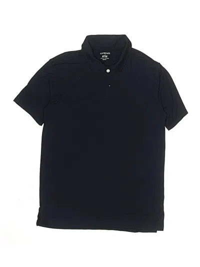Pre-owned Crewcuts Outlet Kids' Short Sleeve Polo Shirt In Blue