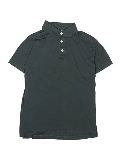 Pre-owned Crewcuts Outlet Kids' Short Sleeve Polo Shirt In Gray