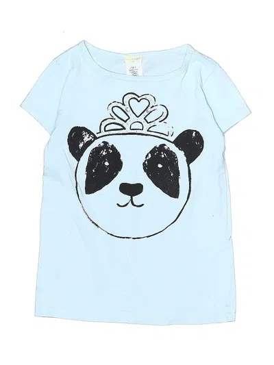 Pre-owned Crewcuts Outlet Kids' Short Sleeve T-shirt In Blue