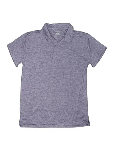 Pre-owned Crewcuts Outlet Kids' Short Sleeve Top Purple Tops