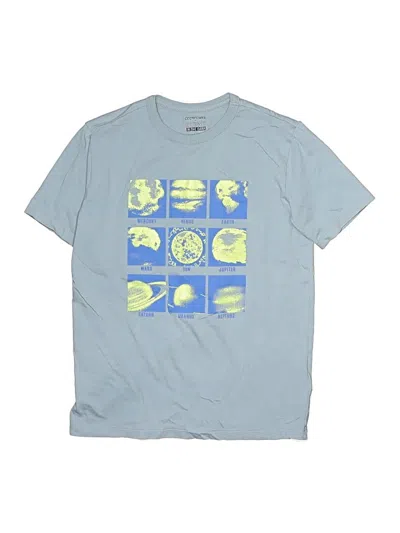 Pre-owned Crewcuts Outlet Kids' Short Sleeve T-shirt In Blue