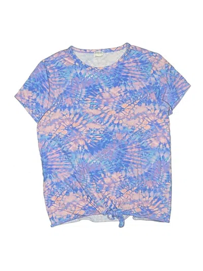 Pre-owned Crewcuts Outlet Kids' Short Sleeve T-shirt In Blue